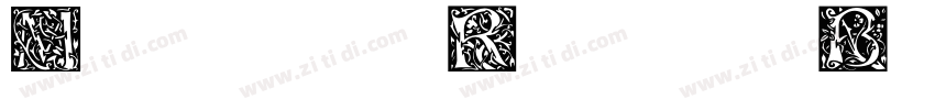 Morris Roman Black字体转换